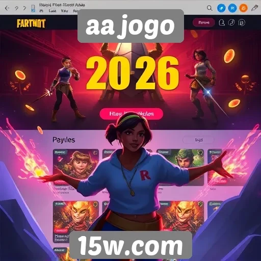 Novas funcionalidades do site aa jogo em 2026