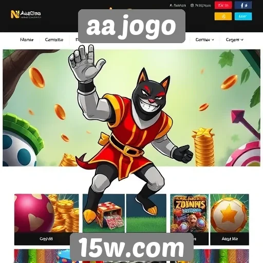 interface do site aa jogo recebe atualizações importantes